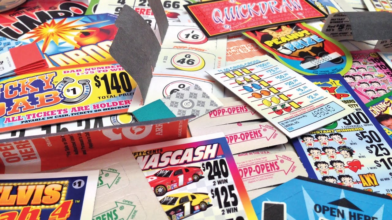 Bingo Pull Tabs Rip-off Many Games ASMR
