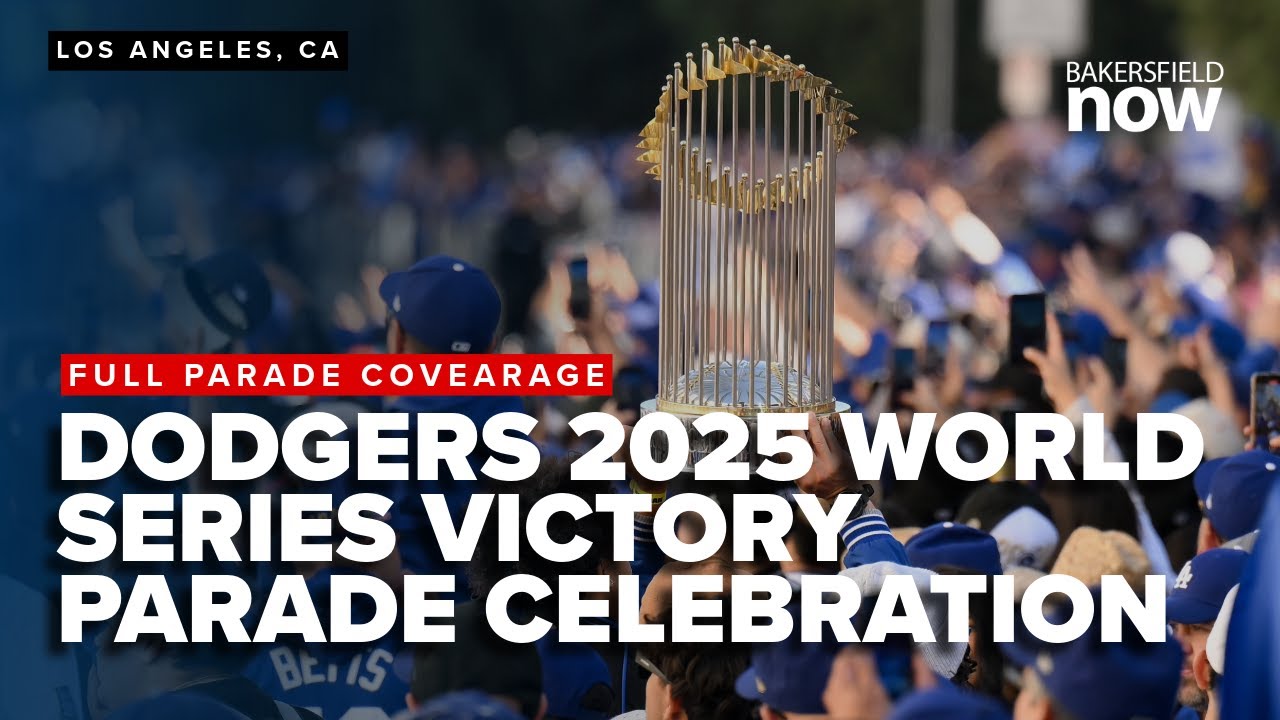 Dodgers Celebrate 2025 World Series win with parade and stadium celebration