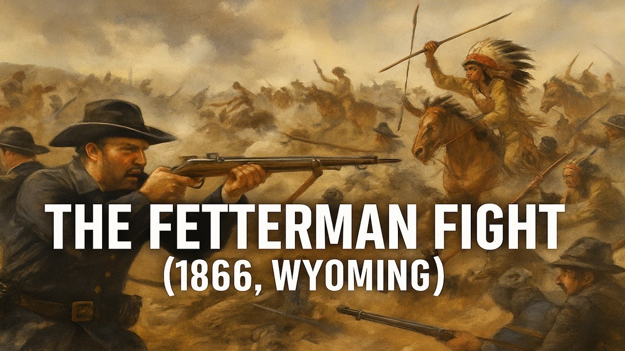 The Fetterman Fight – 80 Men Ambushed and Killed (1866, Wyoming)