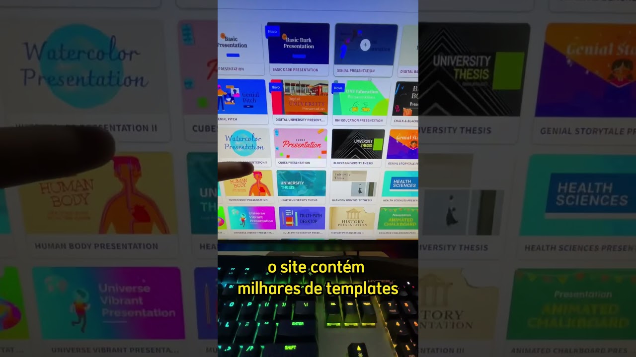 COMO FAZER SLIDES BONITOS 📂🔥 #dicasparaestudar #dicadesite #slide