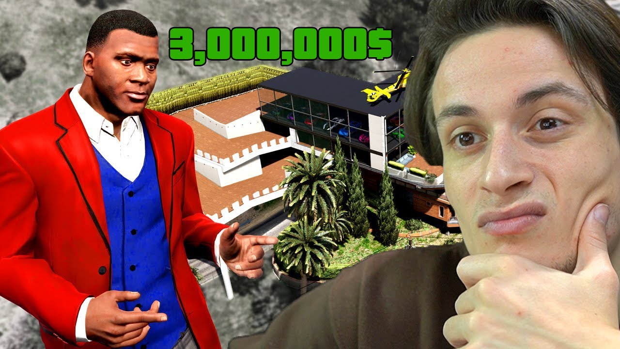 ფრანკლინი 3 000 000$ ად სახლს არემონტებს GTA5 ში !