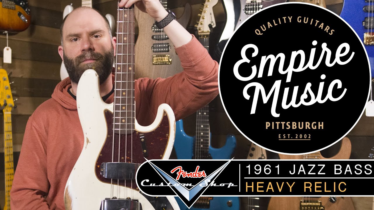 Fender Custom Shop 1961 Jazz Bass - EMPIRE MUSIC
