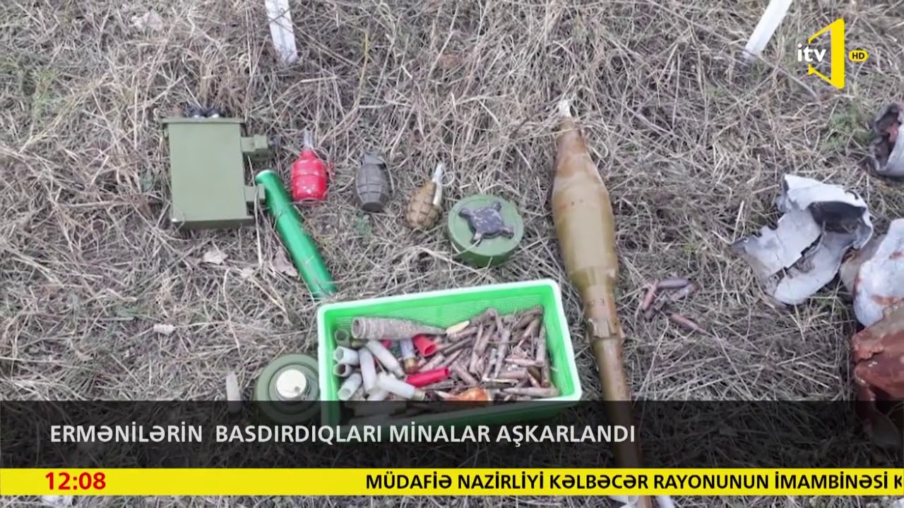 Ermənilərin ərazilərimizdə basdırdıqları minalar aşkarlandı