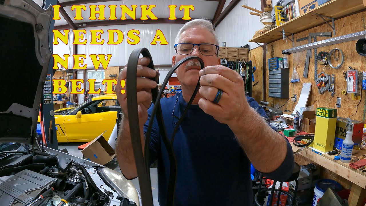 Installing A New Serpentine Belt, 2006 Mercedes SLK55 AMG #automobile #cars #amg55