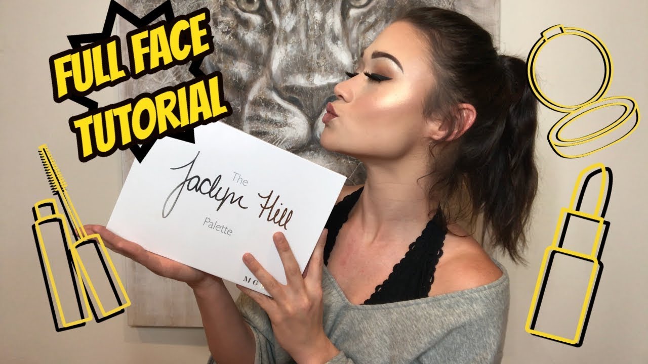 ПОЛНЫЙ УРОК МАНИКЮРА ЛИЦА | ПАЛЕТКА JACLYN HILL X MORPHE