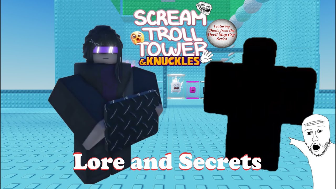 The 'Lore' and Secrets of SCREAM TROLL TOWER (Roblox)