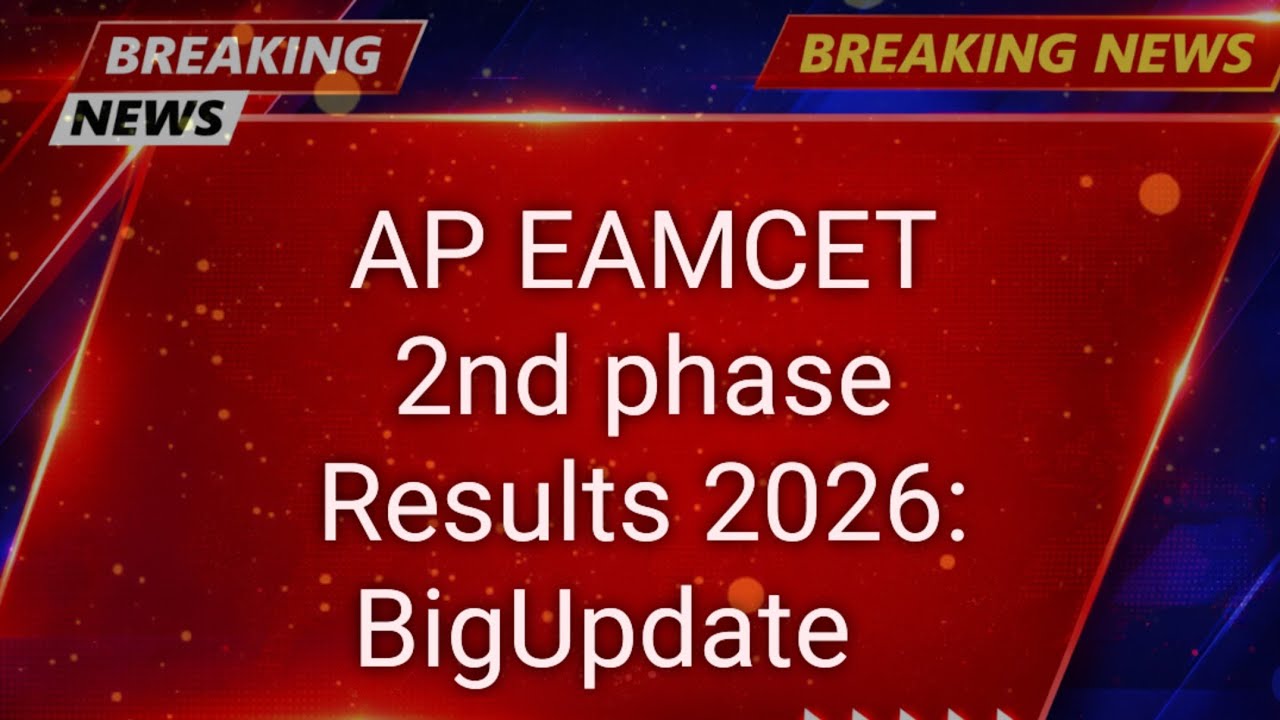AP EAPCET Results 2026 Released - Direct Link. Download Your AP EAPCET 2026 Rank Card