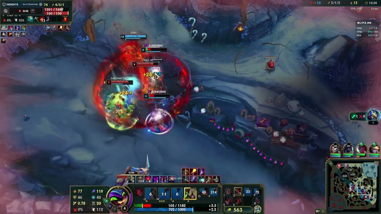 Shaco AP Support with Ezreal ADC vs MAO JHIN NA Masters
