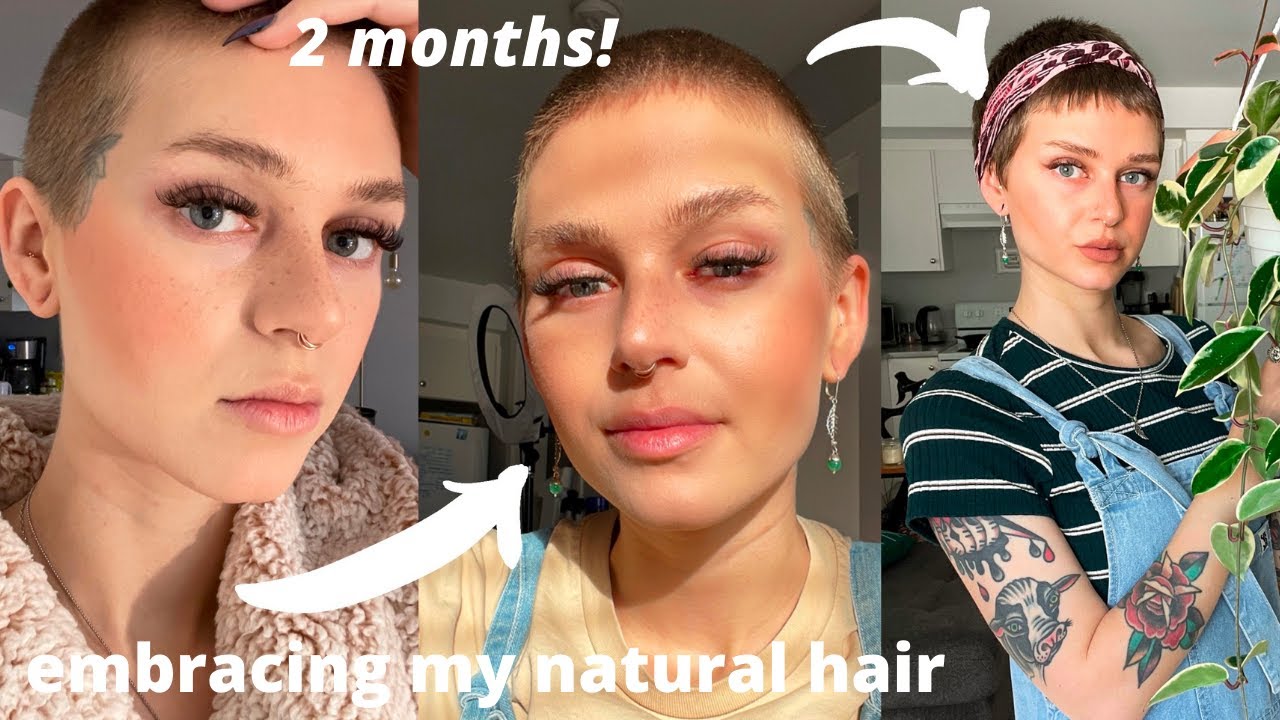 shaved head 2 month grow out | my feelings, do I regret it, care, etc.