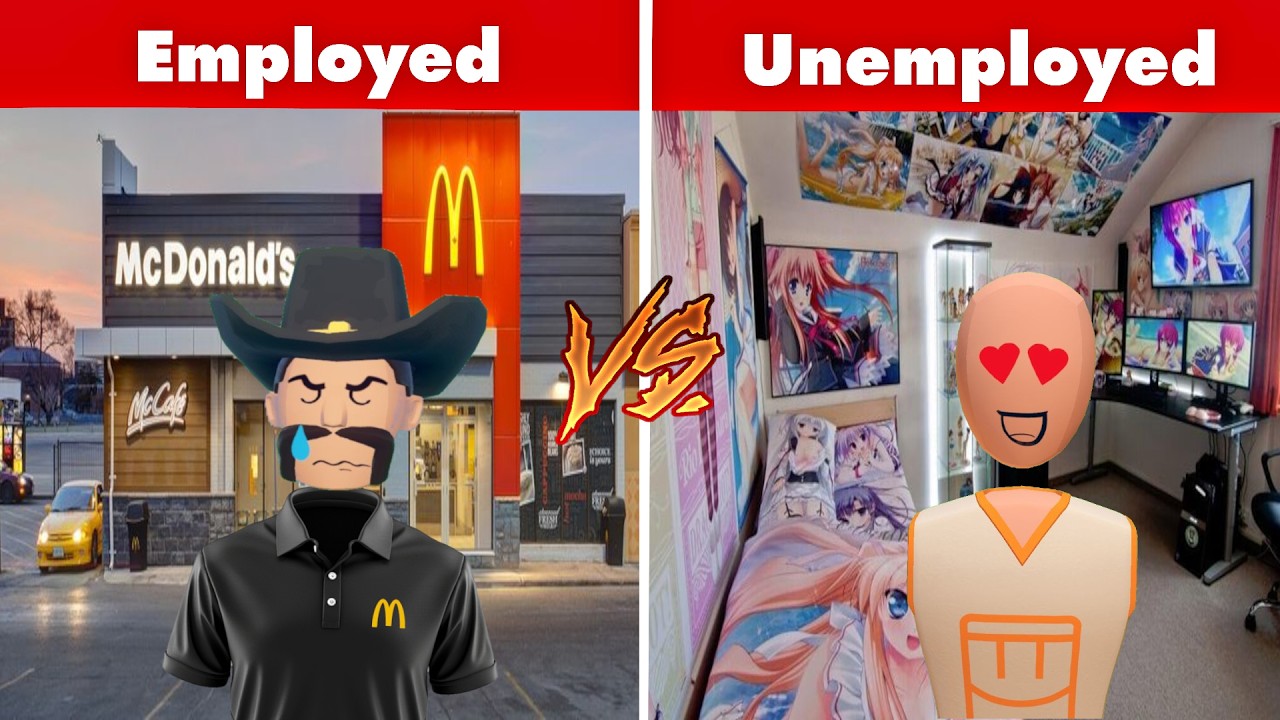 Employed Vs Unemployed (Gone Wrong)