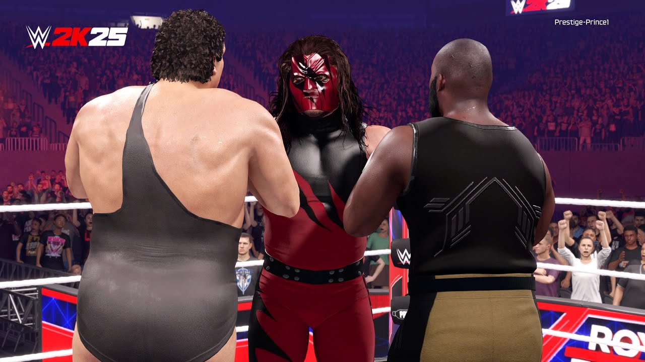 WWE 2K25 - Подборка CHOKESLAM Кейна!!