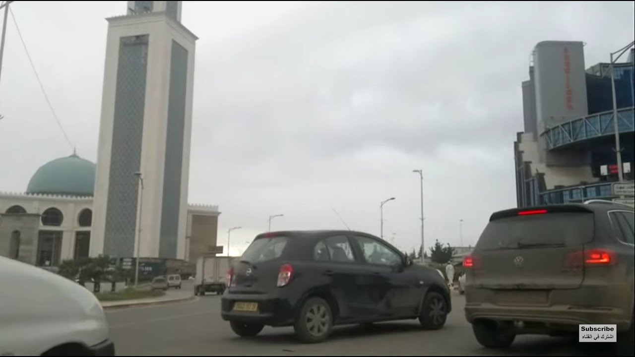 Driving in Oran Algérie 2014 12 01 وهران الجزائر