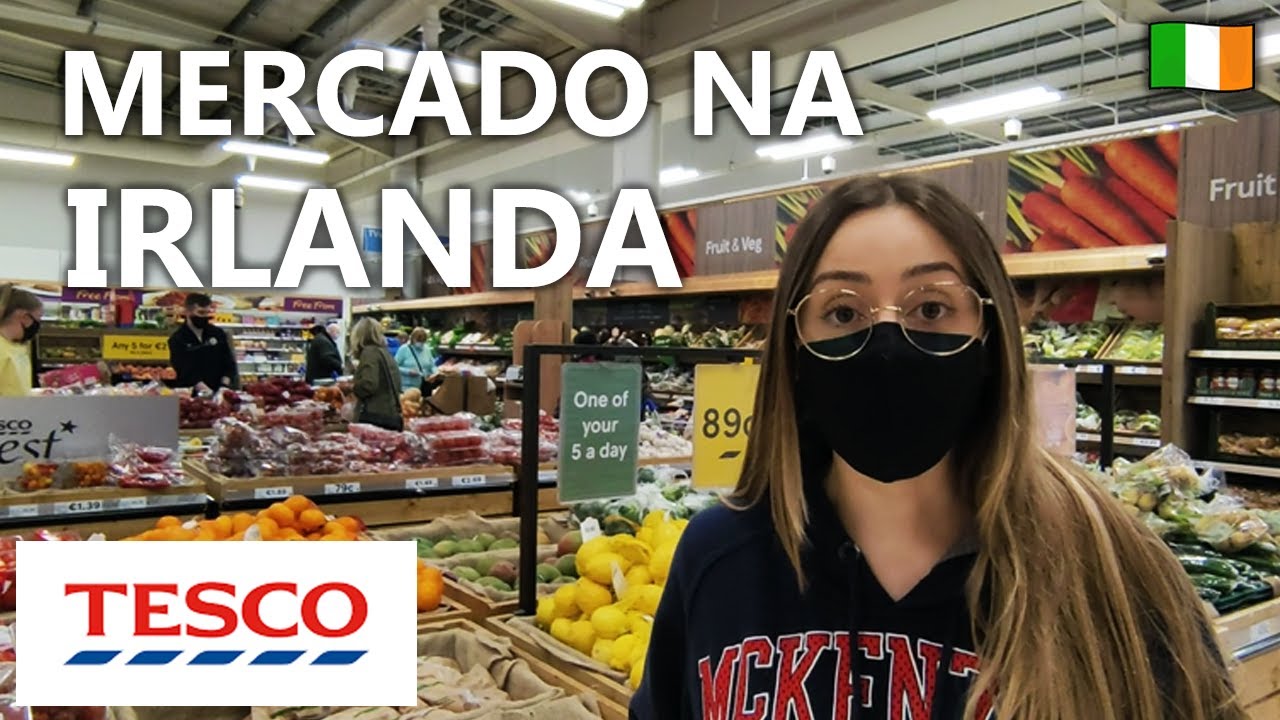 Mercado na Irlanda, É BARATO? | Cork - Irlanda