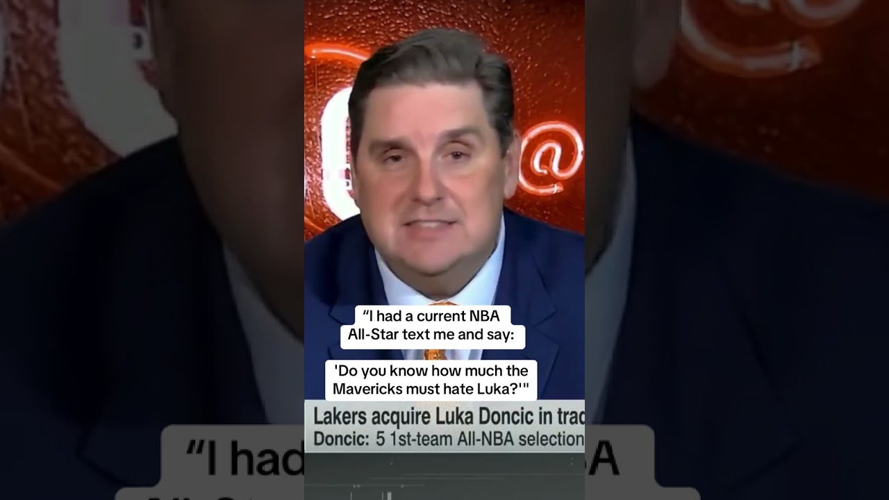 Brian Windhorst on the Luka Doncic trade 😳