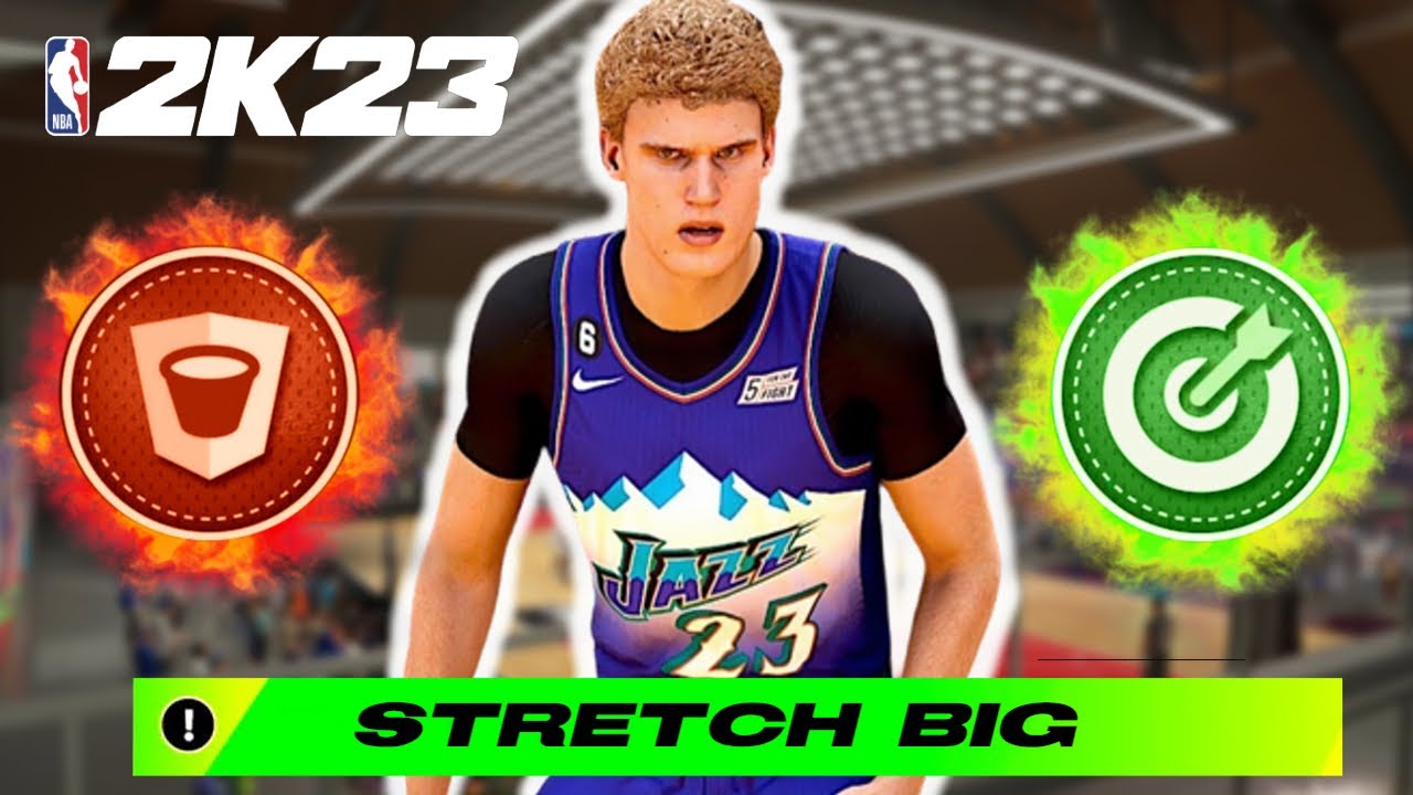 I made the PERFECT STRETCH BIG for the Rec in NBA 2K23 Next Gen