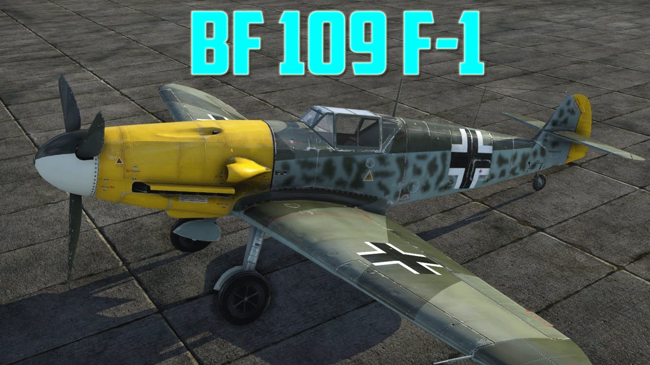 Powt&oacute;rki z War Thunder #19 - Gybek - Bf 109 F-1