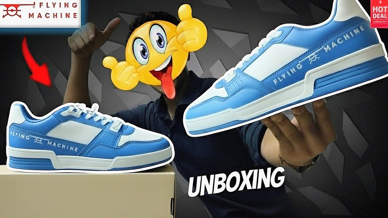 FLYING MACHINE - Daxel Sneaker | Unboxing & Review Video 👟🔥