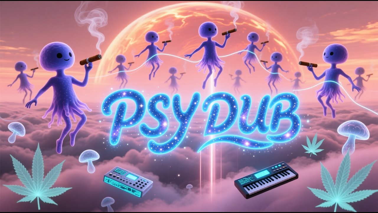 PsyDub AI Visuals | Mind-Bending AI Art & Deep Dream Synthesis | Focus Flow Soundscape