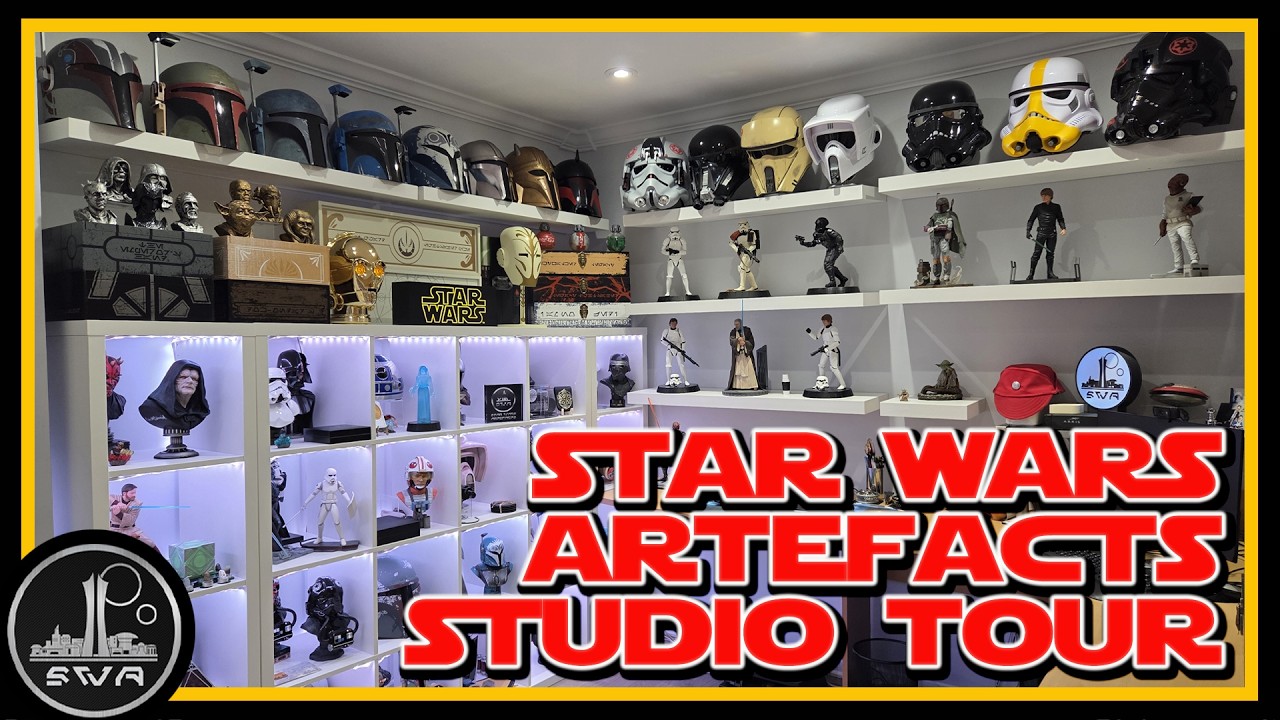 A visit inside the Star Wars Artefacts Studios