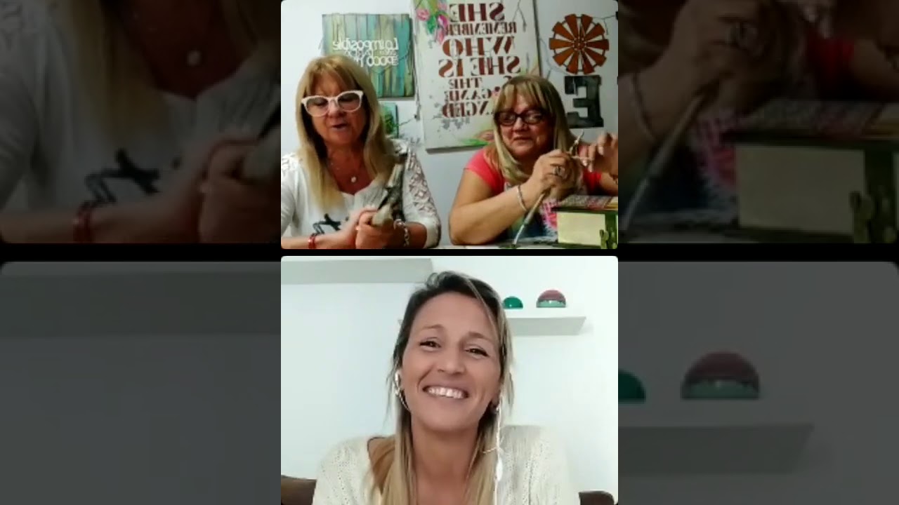 DECOPAUGE, TEXTURA, FOLEX, PINTURA A LA TIZA- PATINA- GRACIELA GOMEZ