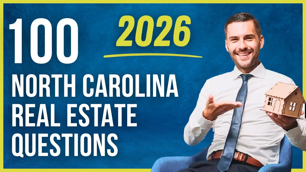 North Carolina Real Estate Exam 2026 (100 Questions with Explained Answers)