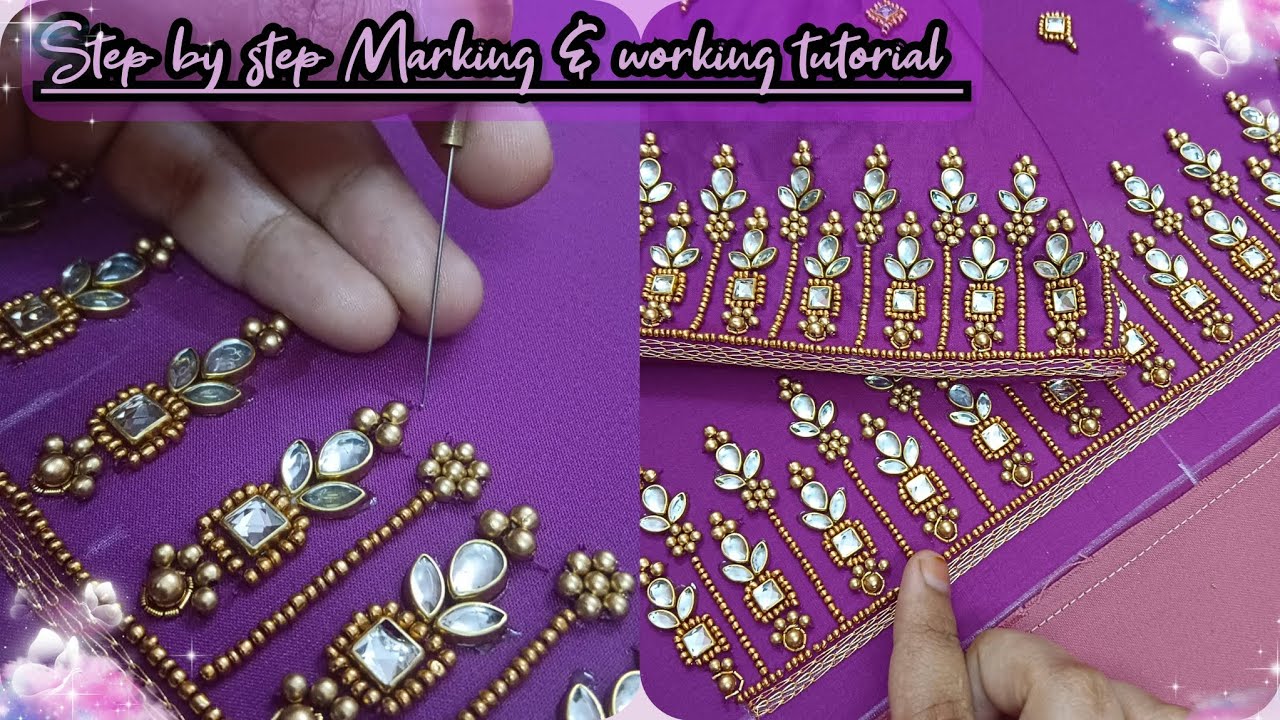 😱1500rs to 2000rs Range Trending Blouse design Tutorial step by step Marking for beginners in tamil✓