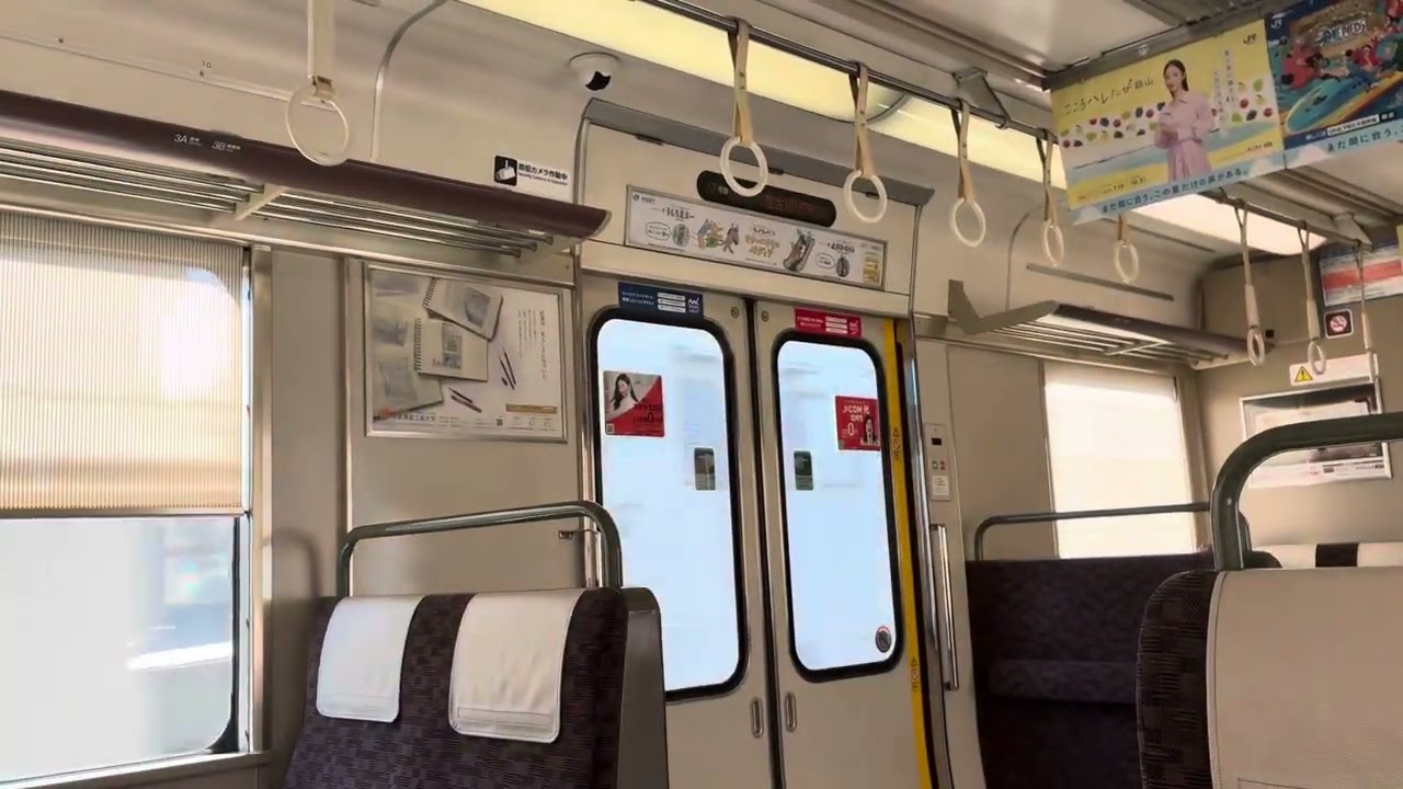 【静かな223系の走行音】223系 V60編成 新快速 日立IGBT 西明石→加古川