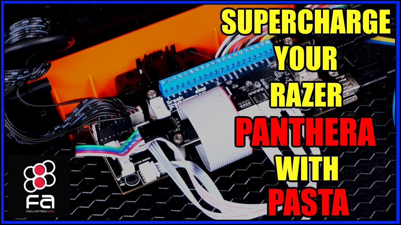 How To: Install Bit-Bang Gaming PASTA Board into Razer Panthera Fightstick