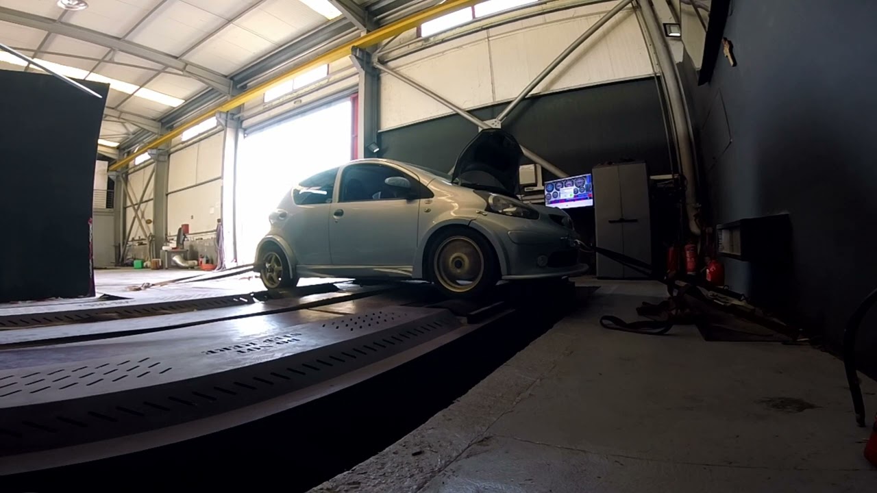 toyota aygo turbo dyno..PDRACING.VOLOS IN THESSALY