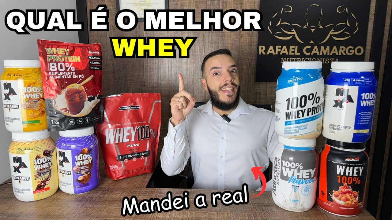 QUAL É O MELHOR WHEY PROTEIN? Duelo do Nutri