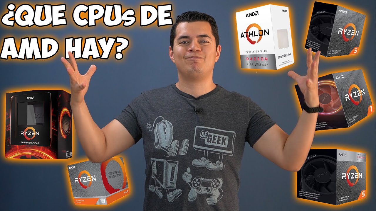 ¿Qué Procesadores AMD hay en el mercado?