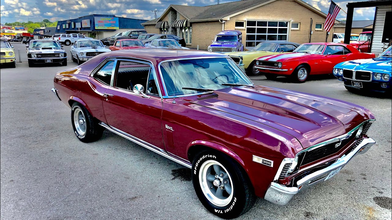1969 Chevy Nova 396 4-Speed SOLD $22,900 Maple Motors #694