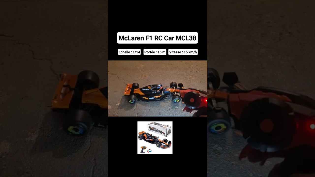 🏎️ Mclaren F1 RC Car MCL38 🕹️