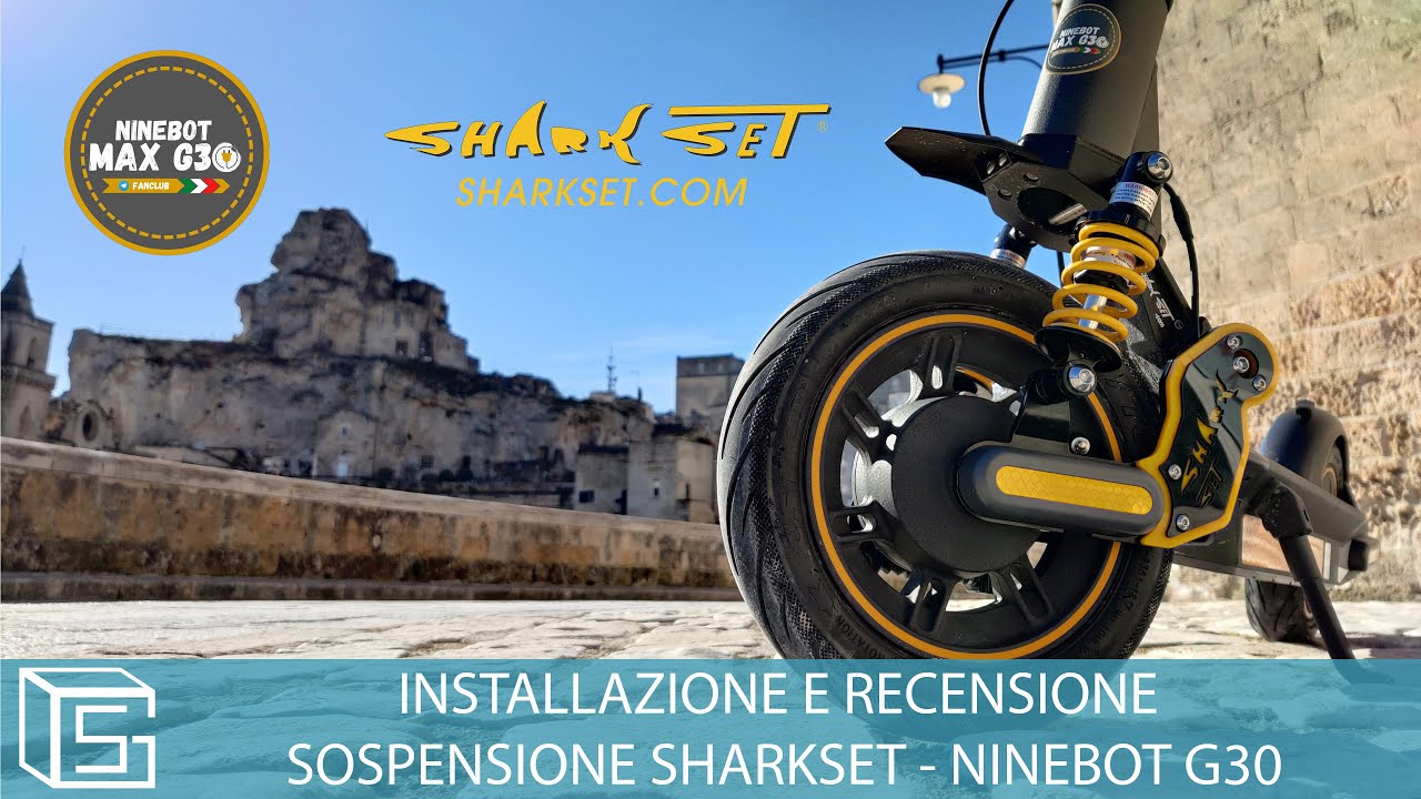 INSTALLAZIONE e RECENSIONE Sospensione SHARKSET - Ninebot G30