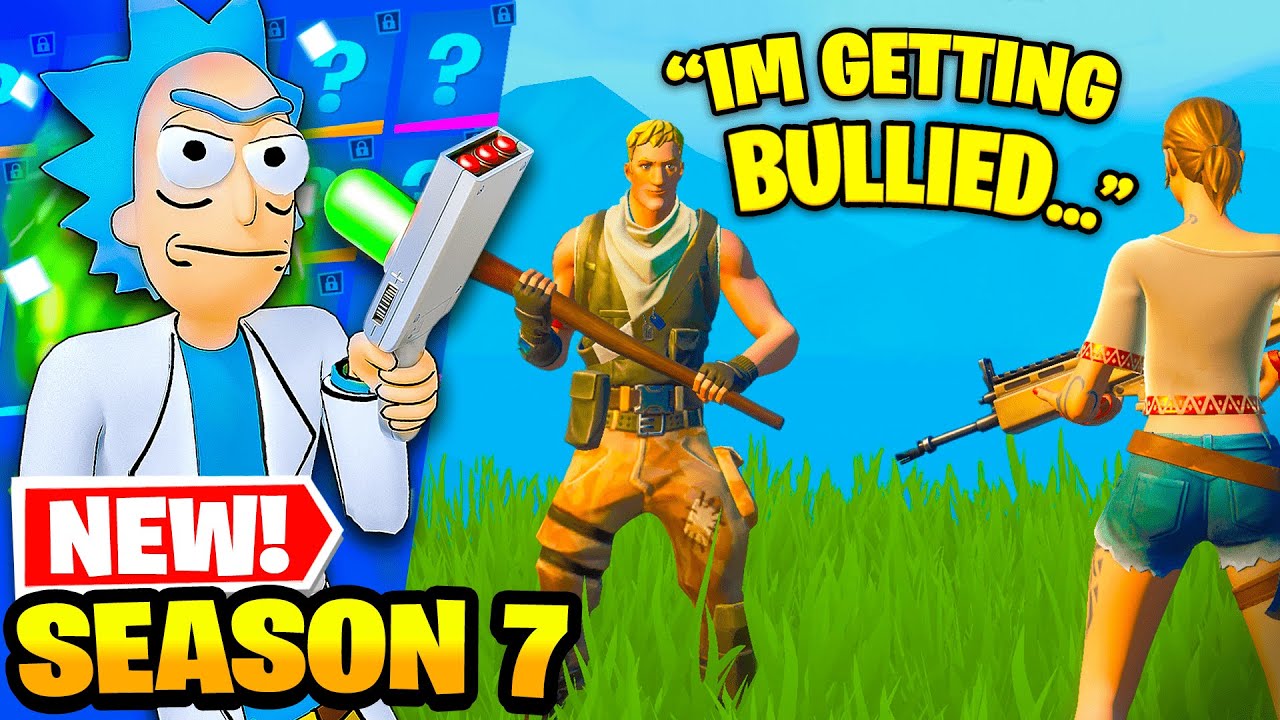 Giving A 9 Year Old That Was Getting Bullied The FULL Battle Pass!