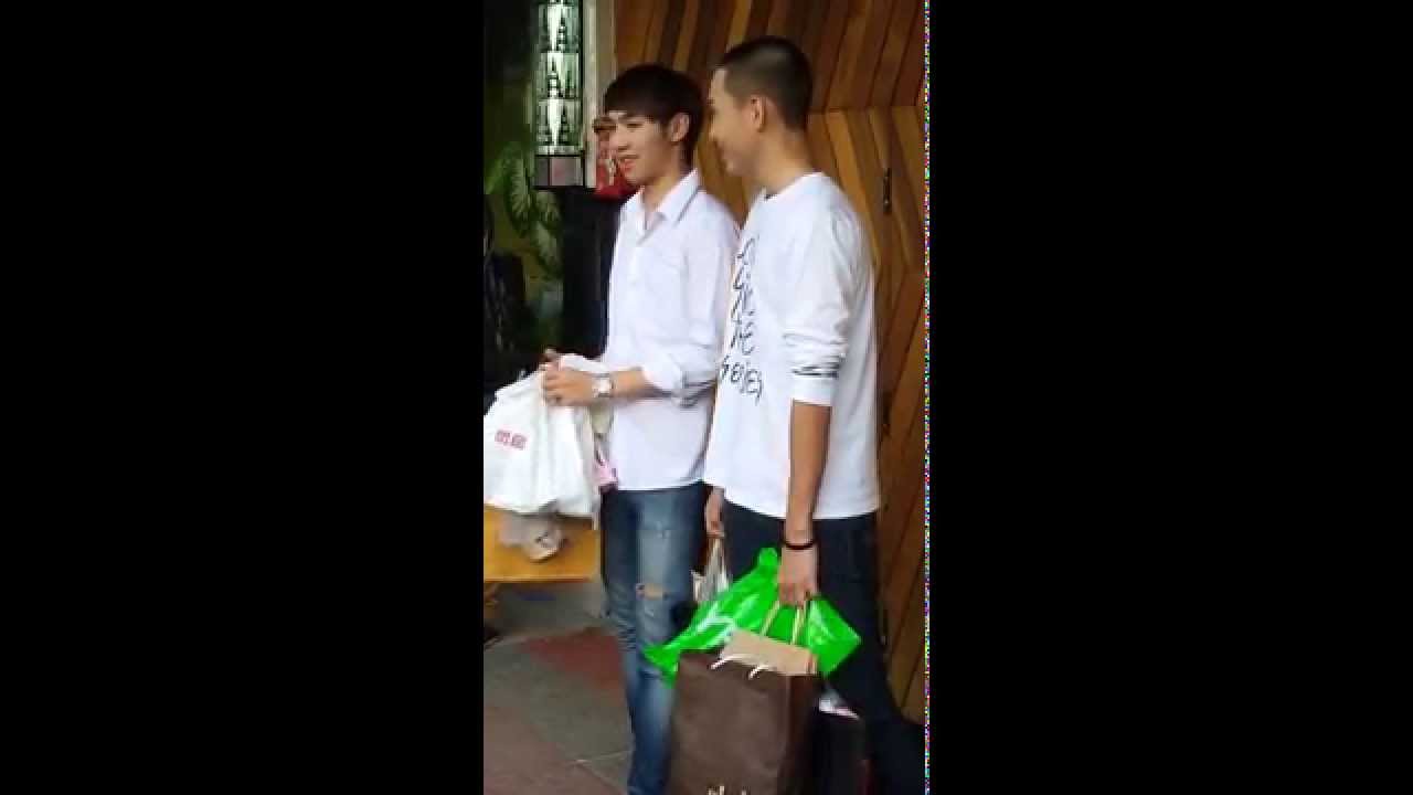 140821 พี่ไวท์ใจร้าย White&Captain #lovesicktheseries @Teddy house Siamsquare