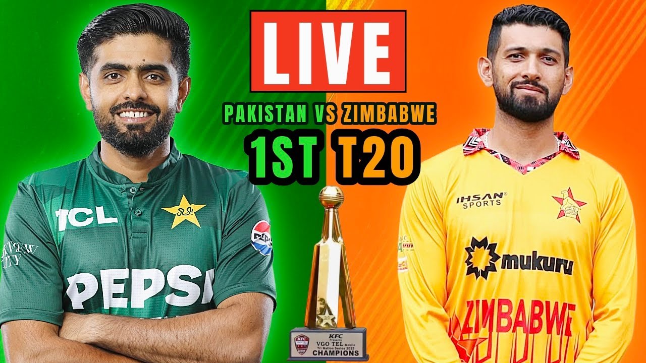 Pakistan vs Zimbabwe – Live: 1st T20 Tri‑Series 2025
