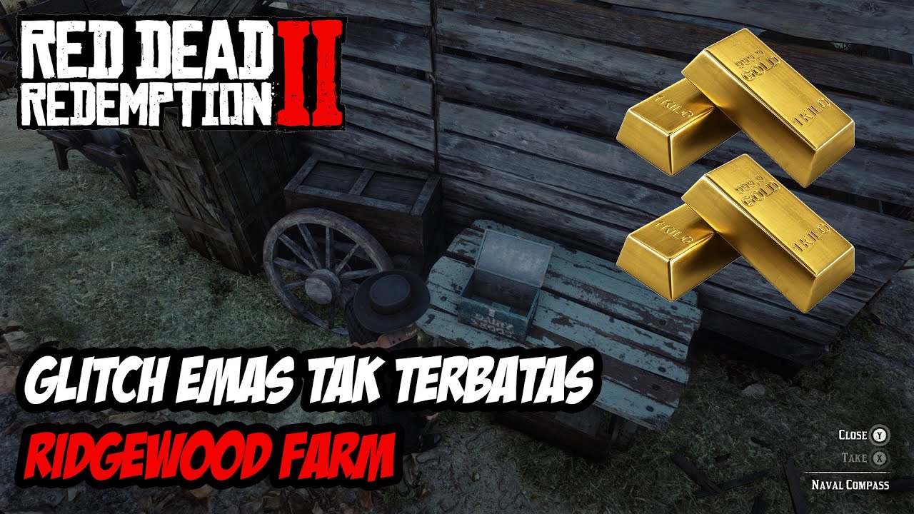 RDR2 | TIPS RDR2 | GLITCH EMAS TIDAK TERBATAS