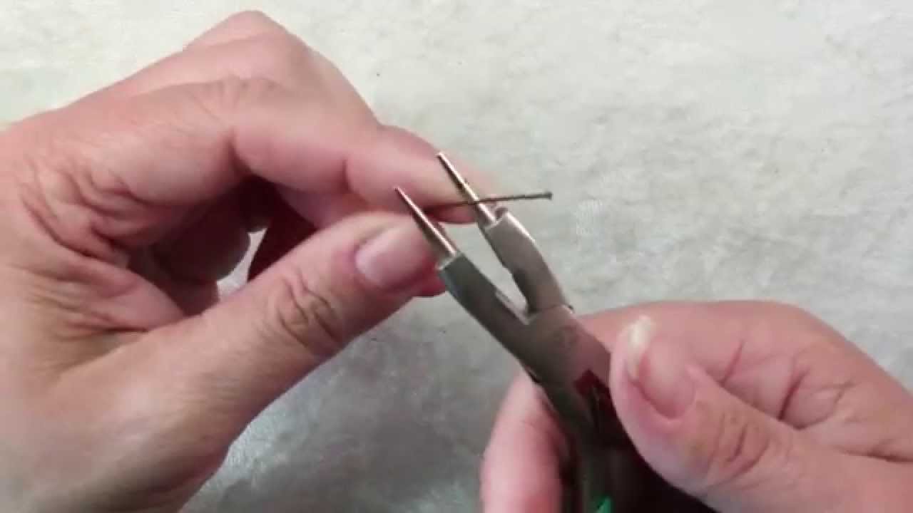 How To Use Round Nose  Pliers Jewelry Making ToolsTutorial