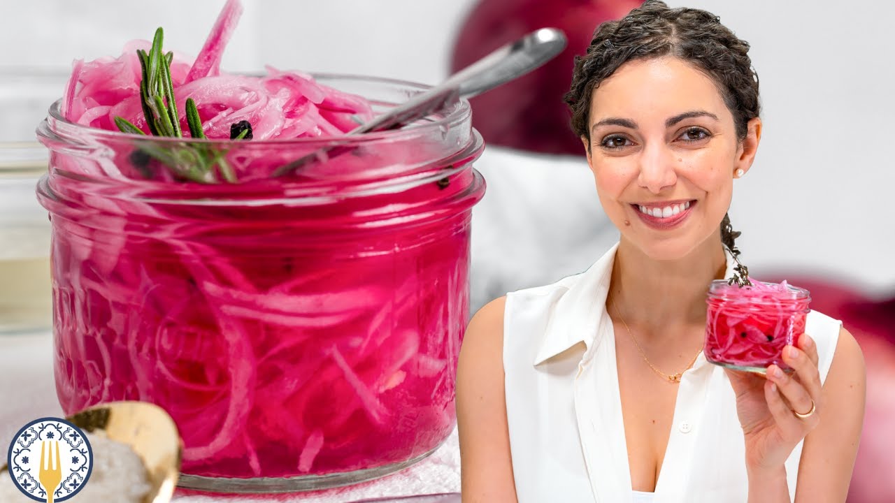 How To Quick Pickle Red Onion!