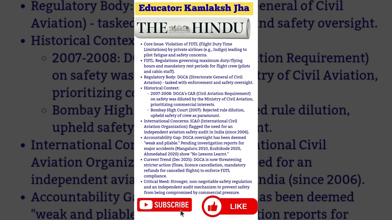 Indigo Pilots Vs DGCA: Is India's Aviation Safety a 