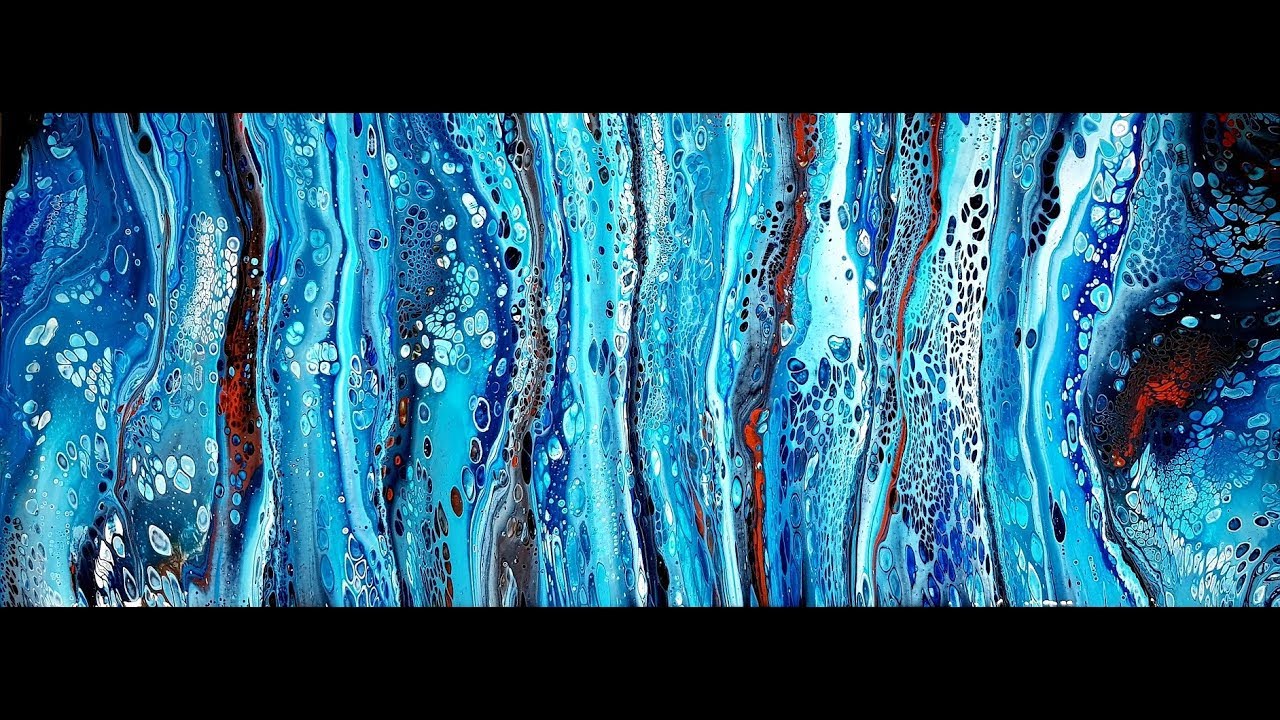 #231 MASSIVE Ten Cup Flip And Drag Acrylic Pour