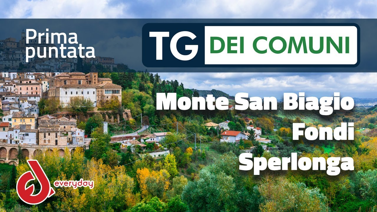 TG dei Comuni - 1a Puntata - Monte San Biagio, Fondi, Sperlonga