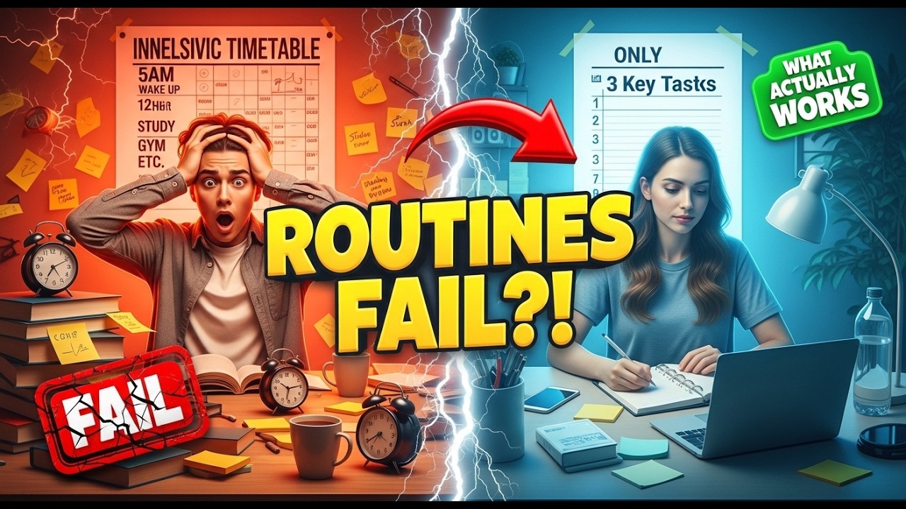 Why Most Student Routines FAIL (And What Actually Works) #motivation #students #success