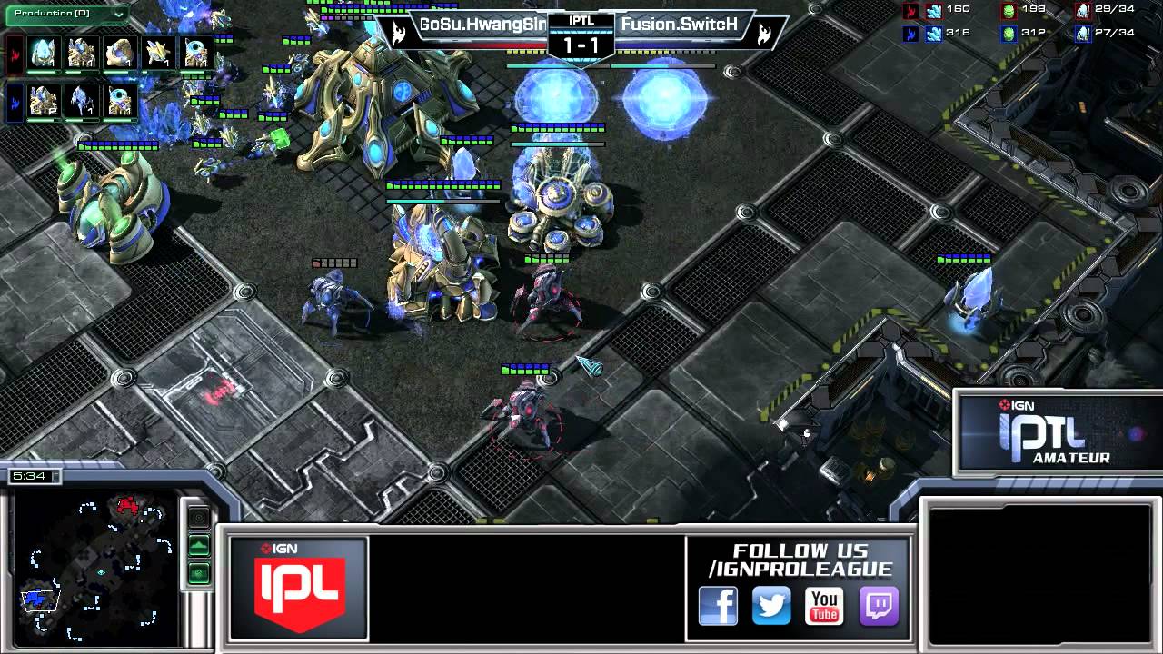 It's Gosu vs Fusion eSports - Game 3 - IPTL Amateur S1