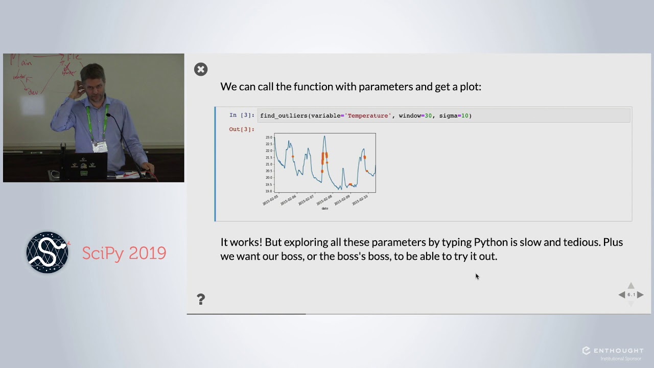 Turn any Notebook into a Deployable Dashboard | SciPy 2019 | James Bednar
