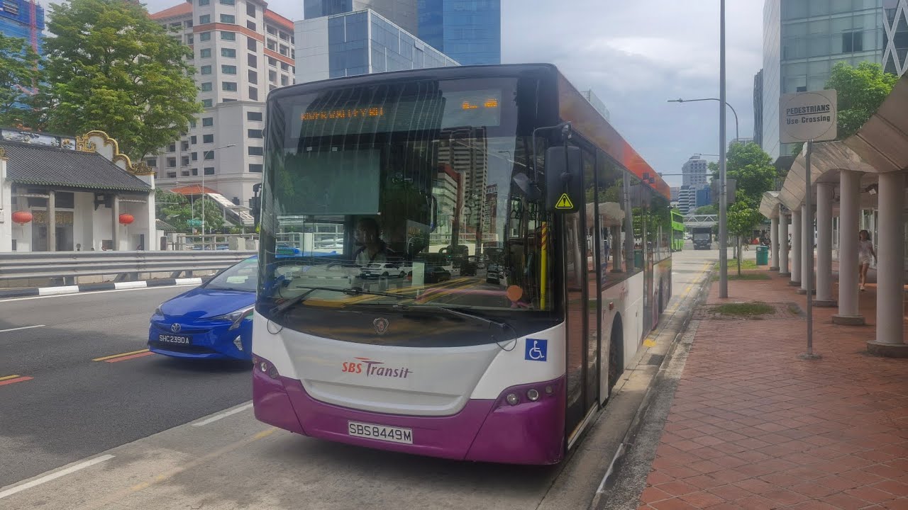 SBS Transit Bus Service 54 Scania K230UB Euro IV Batch 2 SBS8449M