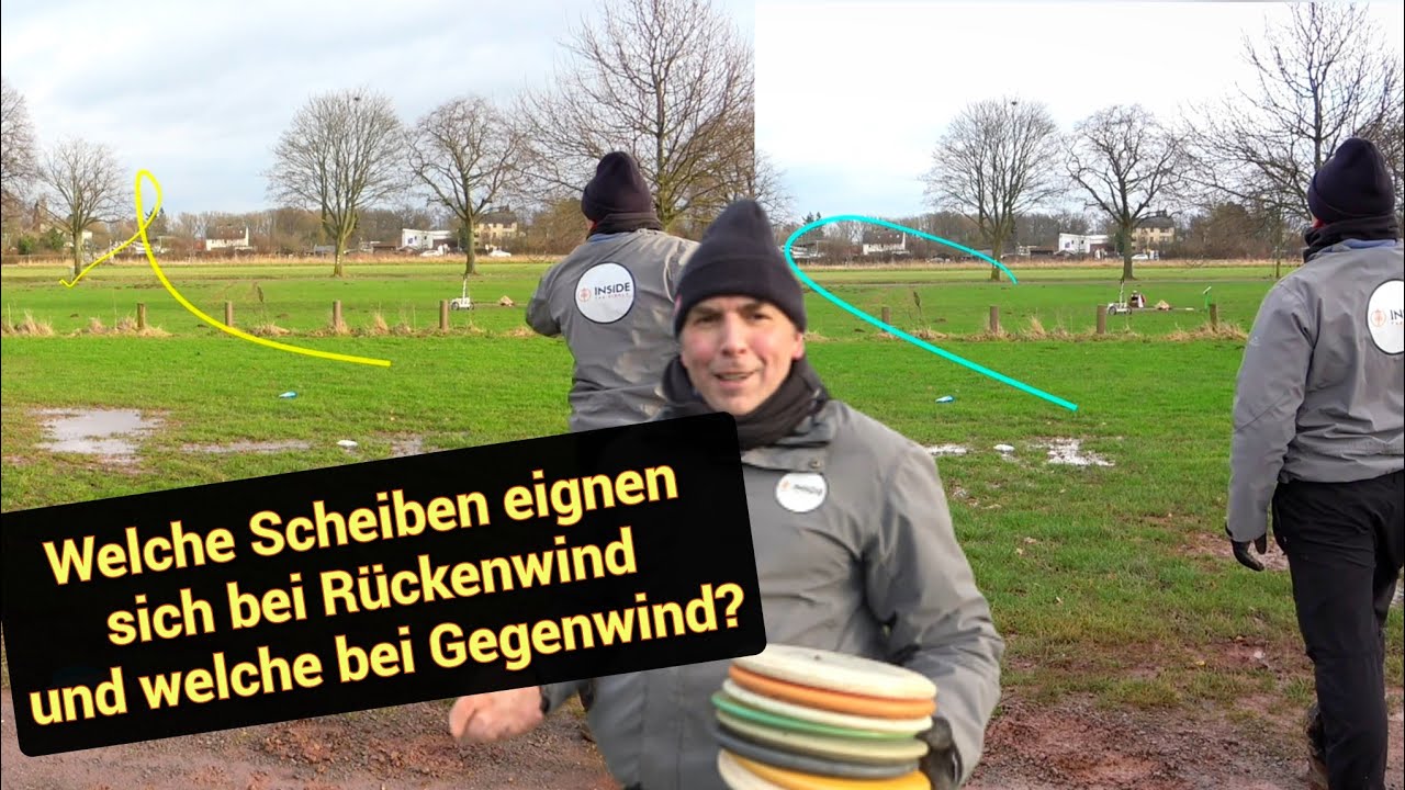 Welche Scheiben eignen sich bei R&uuml;ckenwind und welche bei Gegenwind? #discgolf #discgolftips