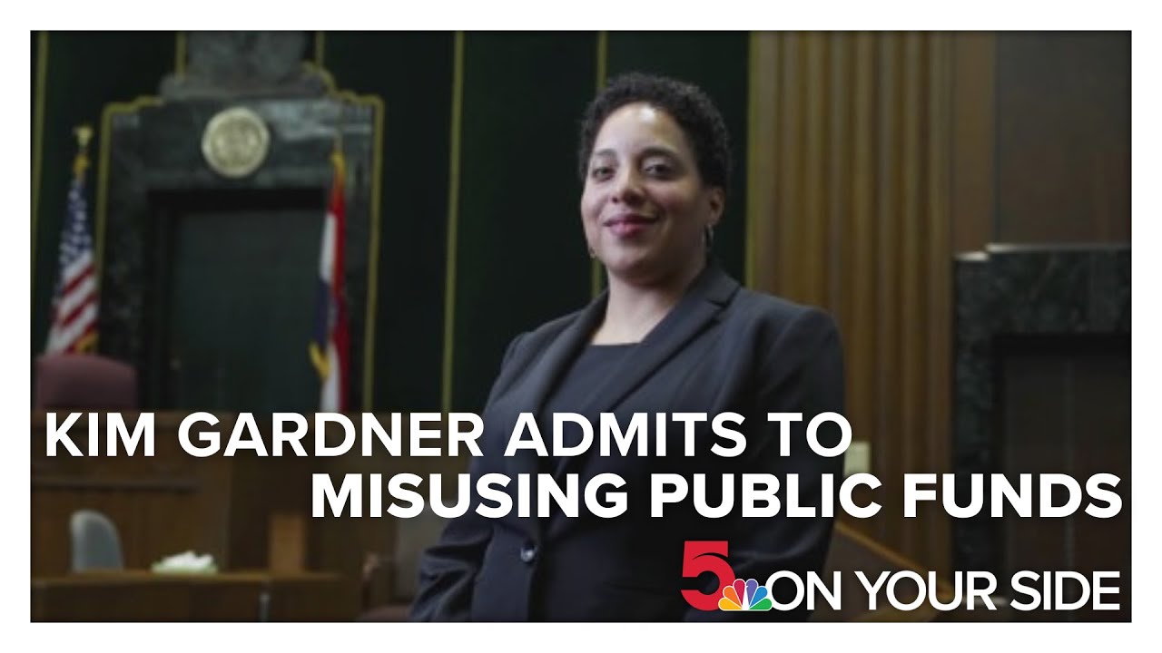 Former St. Louis Circuit Attorney Kim Gardner admits to misusing public funds