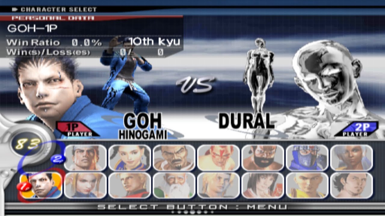 Virtua Fighter 4 Evolution All Characters [PS2]